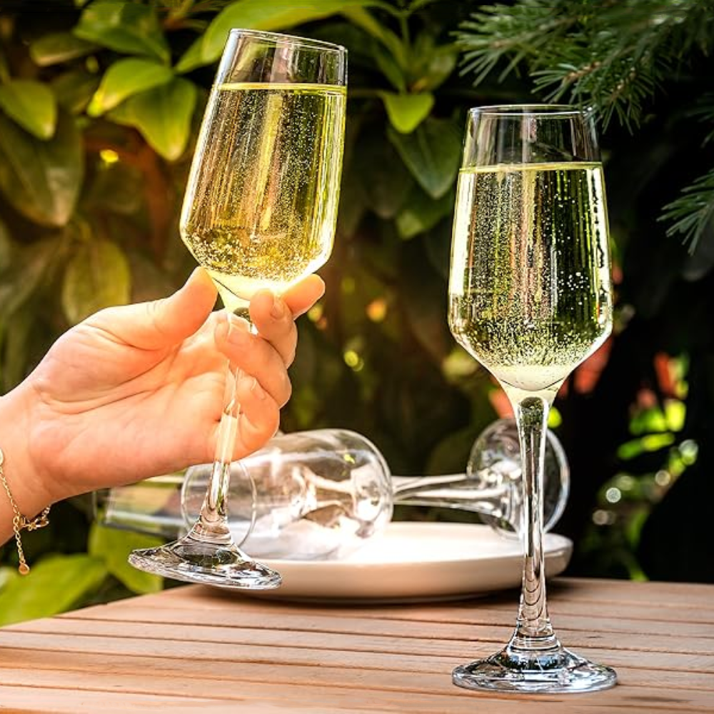 Set de 6 Copas para Champagne Base Ancha 227 ml - Imagen 3