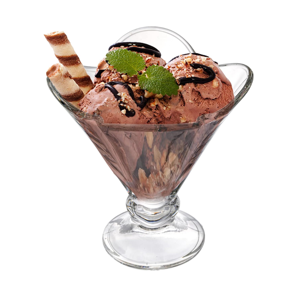 Set de 6 Copas de Vidrio para Postre Cónico 200 ml - Imagen 5