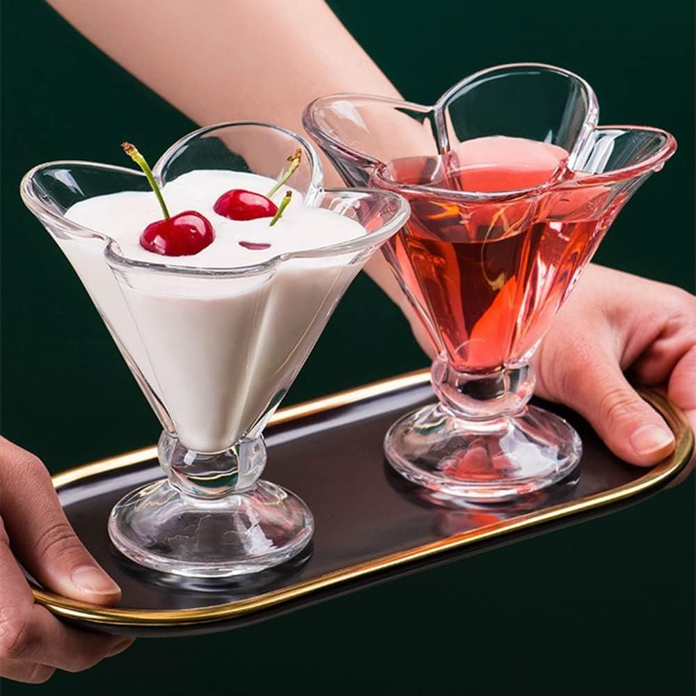 Set de 6 Copas de Vidrio para Postre Cónico 200 ml - Imagen 4