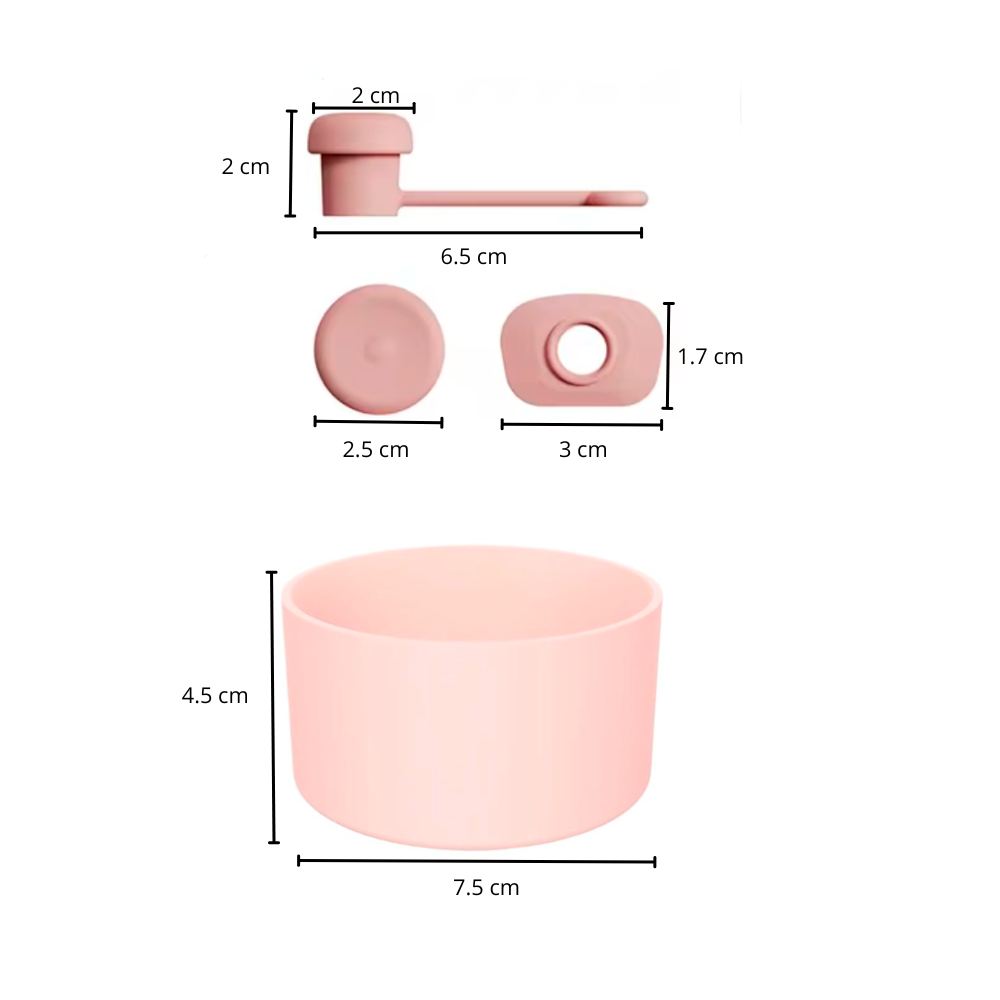 Kit de Tapones de Silicona y Protector Inferior para Vaso Térmico - Imagen 5